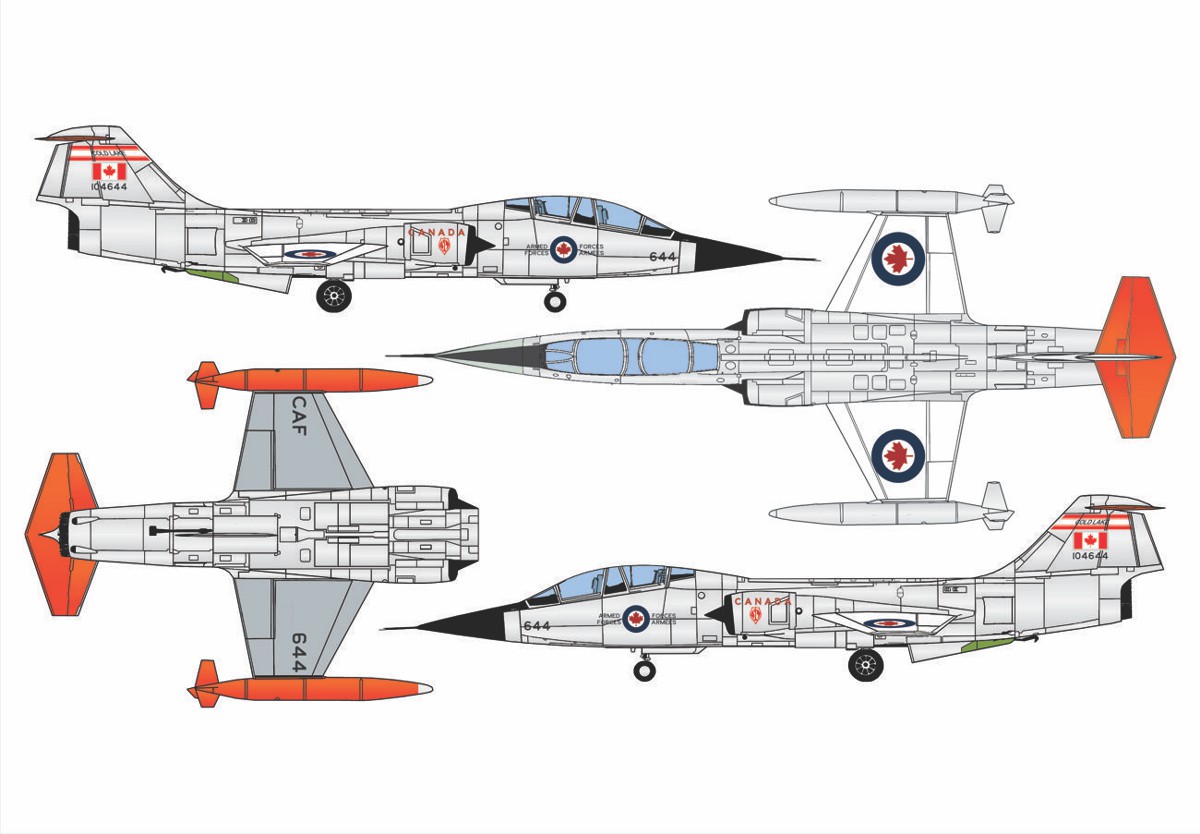 Lockheed CF-104D Starfighter